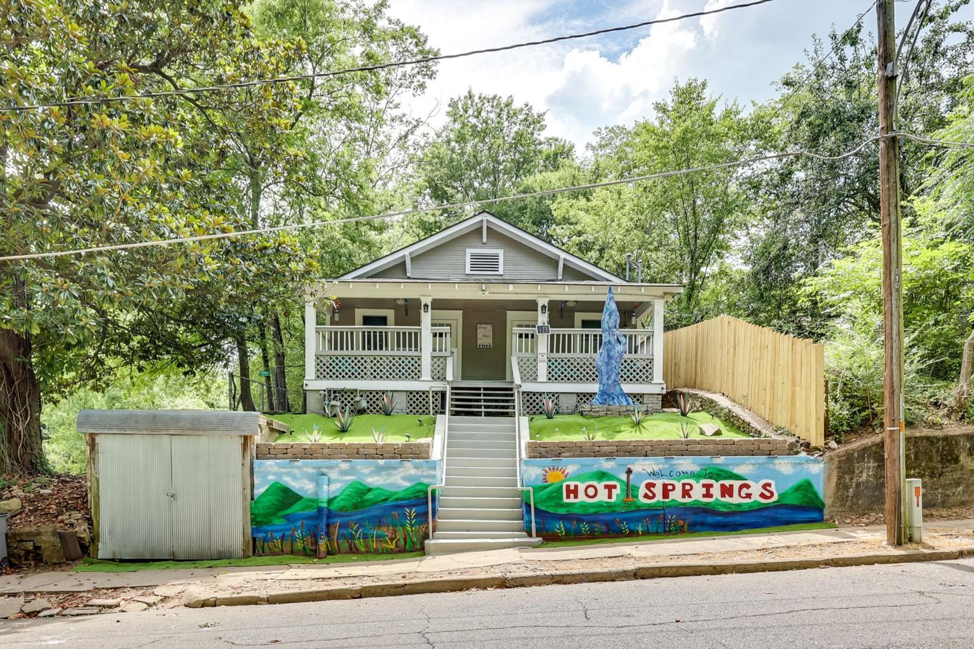Hot Springs Home With Yard, Walk To Bathhouse Row! Zewnętrze zdjęcie
